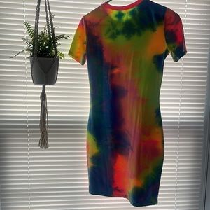 Rainbow dress size L